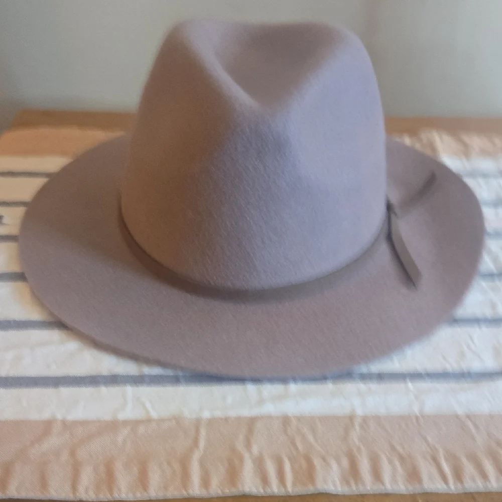 House of Harlow 1960 Soft Gray Fedora - Picture 15 of 15